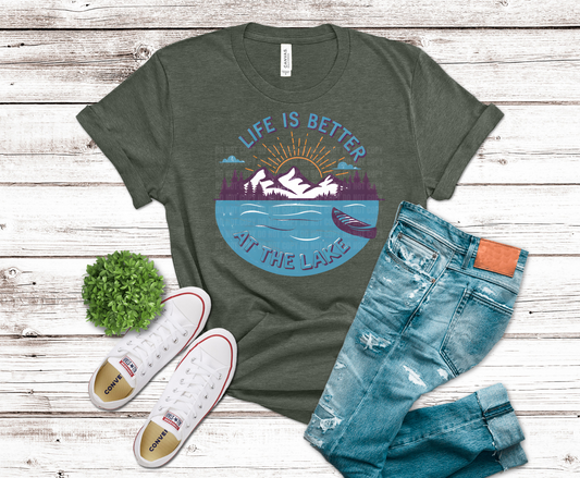 At The Lake | DTF Heat Transfer