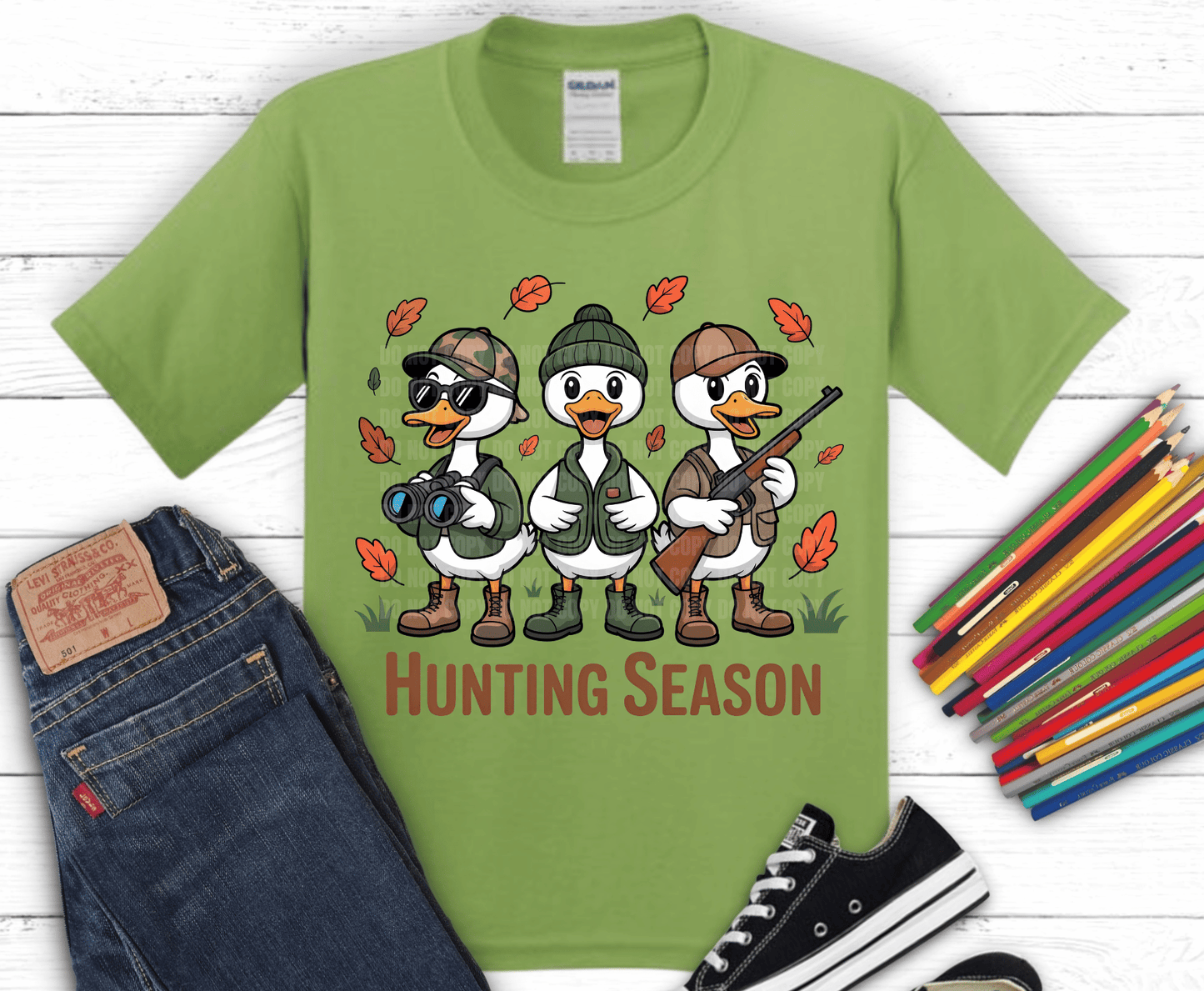 Preppy Hunting Goose | DTF Heat Transfer