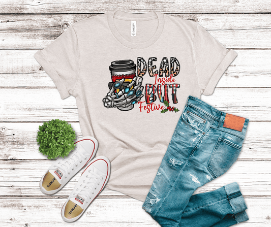 Dead Inside But Festive | DTF - Griffin Expressions