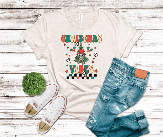 Christmas Skull Vibes | DTF - Griffin Expressions