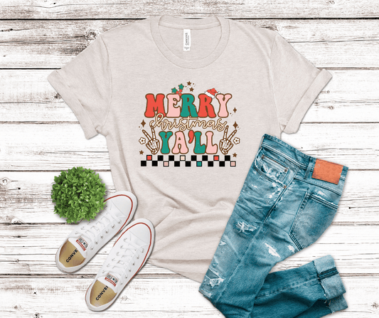 Merry Christmas Ya'll | DTF - Griffin Expressions