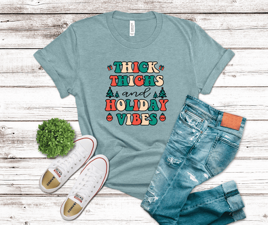 Thick Thighs & Holiday Vibes | DTF - Griffin Expressions