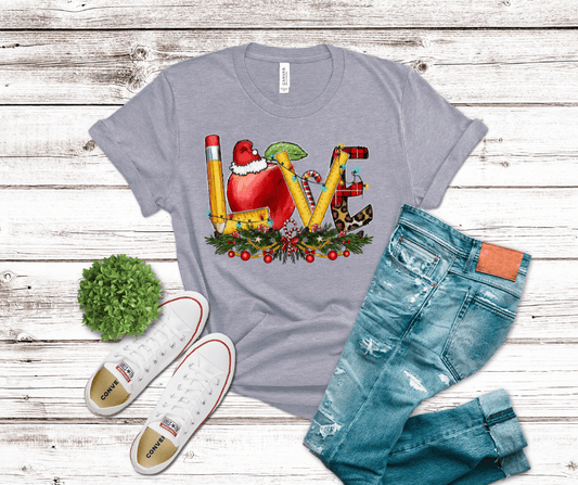 Holiday Teacher Love | DTF - Griffin Expressions