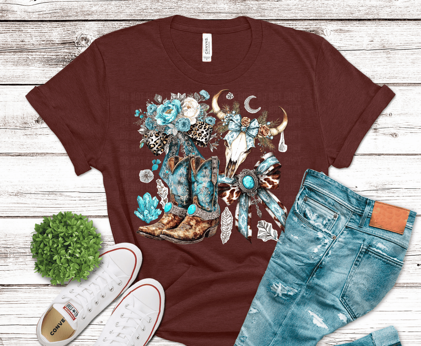 Western Babe | Premade DTF Transfer Gang Sheet For Graphic Tees