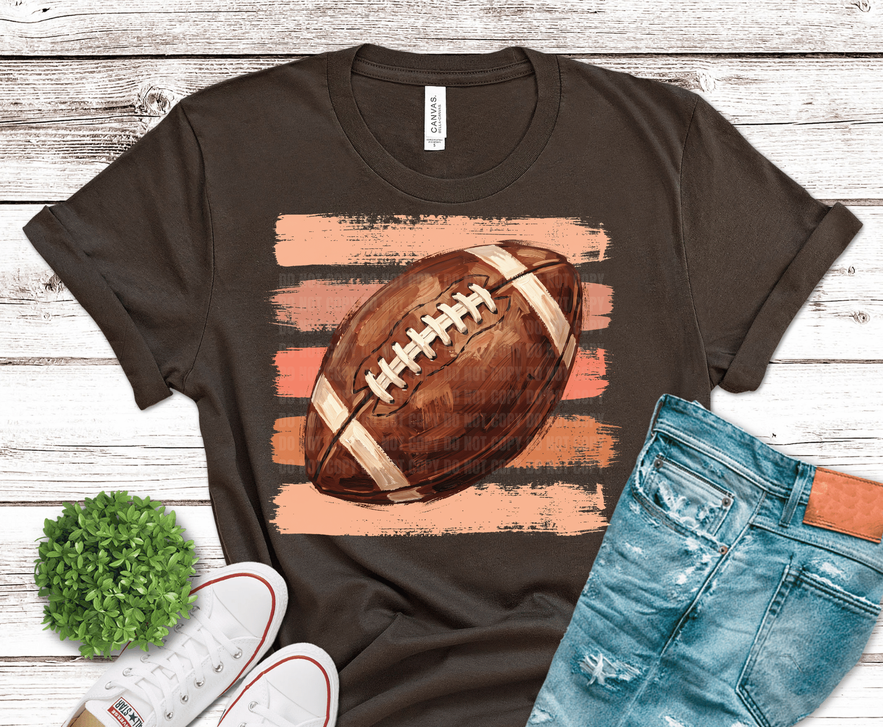 Football Stripes DTF transfer, ready to press heat transfer for football shirts