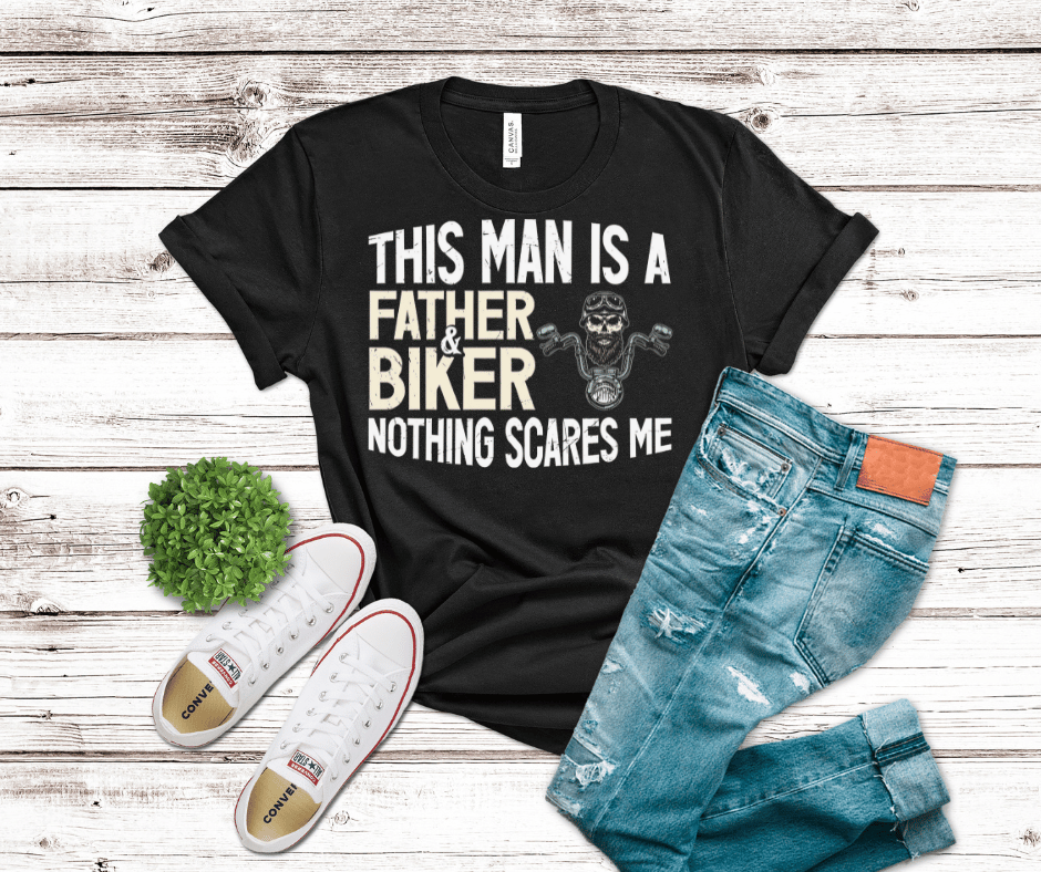 This Man is a Father and Biker | DTF
