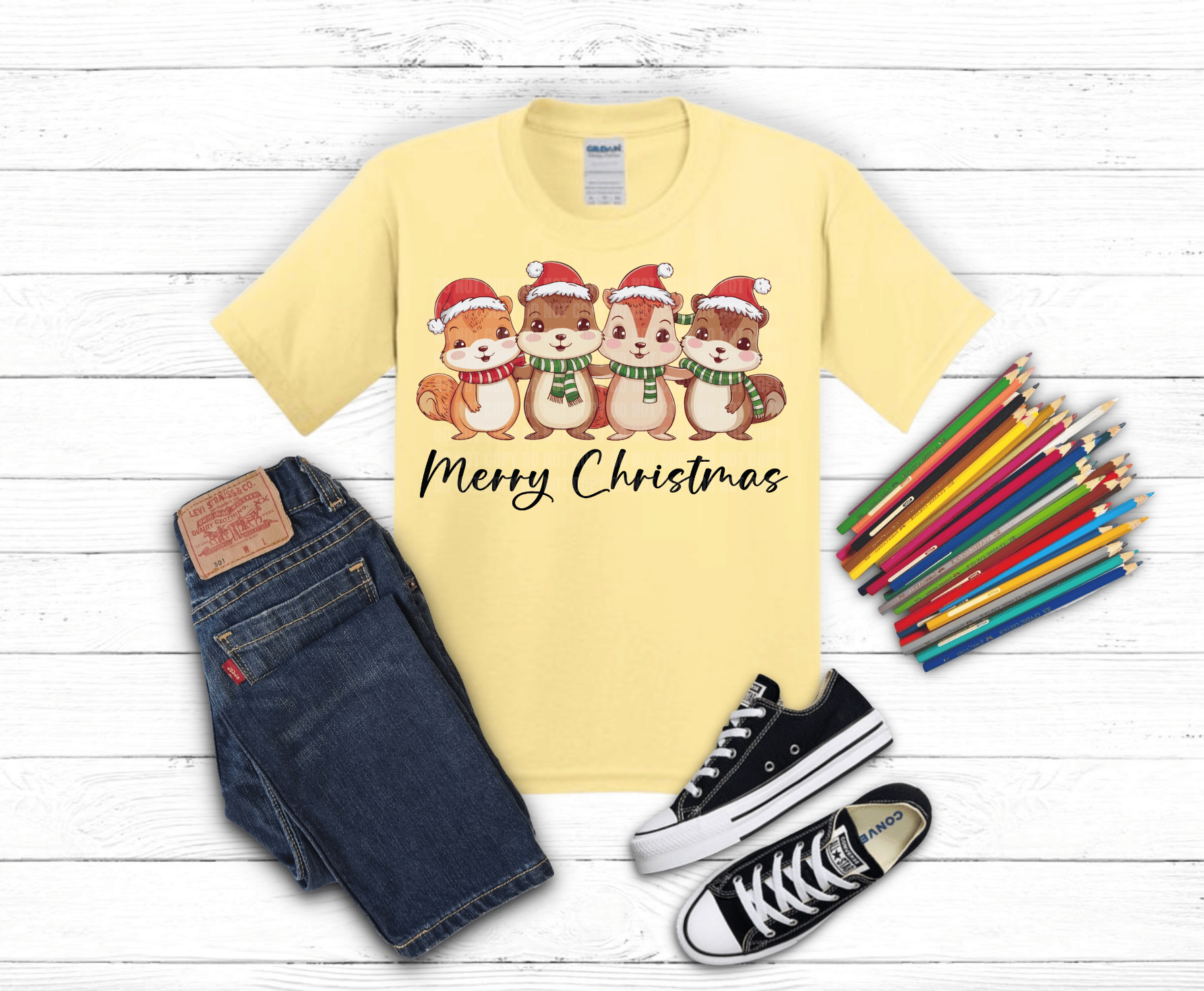 Santa Babe DTF transfer, ready to press heat transfer for holiday shirts
