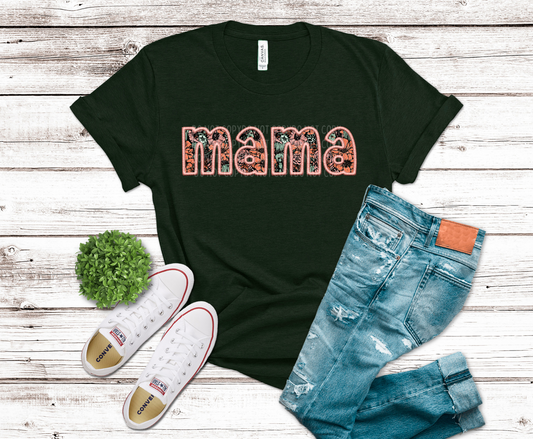 Mama Faux Embroidery | DTF