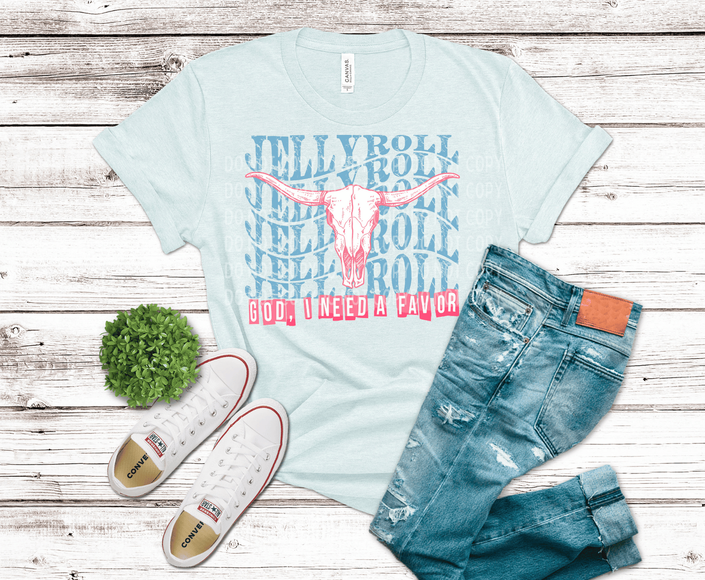Premade Gang Sheet | Jelly Roll Girl
