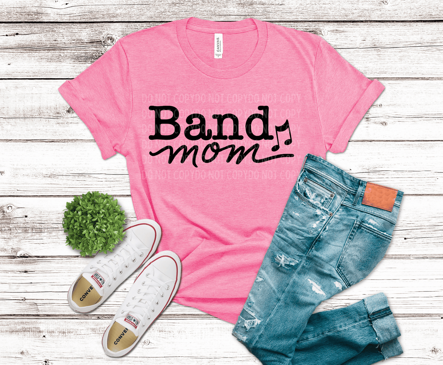 Premade DTF Transfer Gang Sheet For Graphic Tees | Marching Band Mom