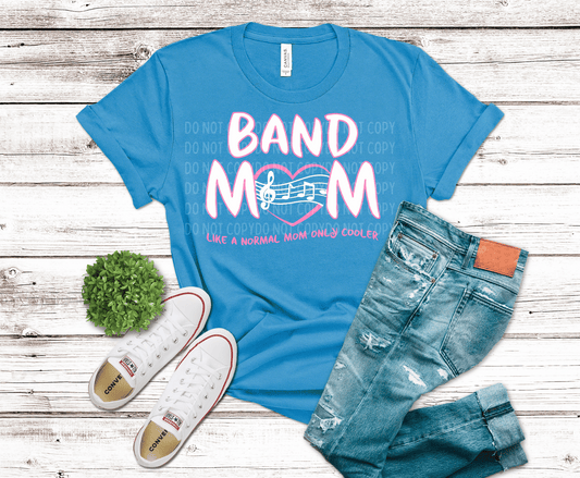 Pink Band Mom | DTF