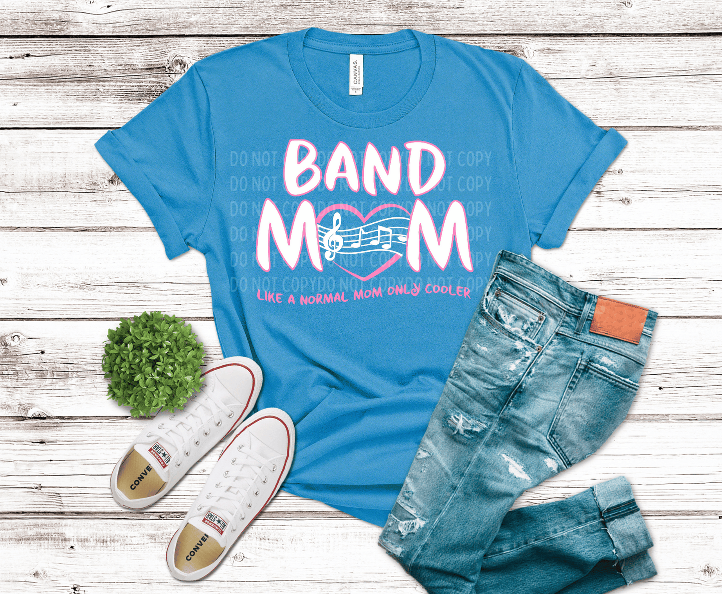 Premade DTF Transfer Gang Sheet For Graphic Tees | Marching Band Mom