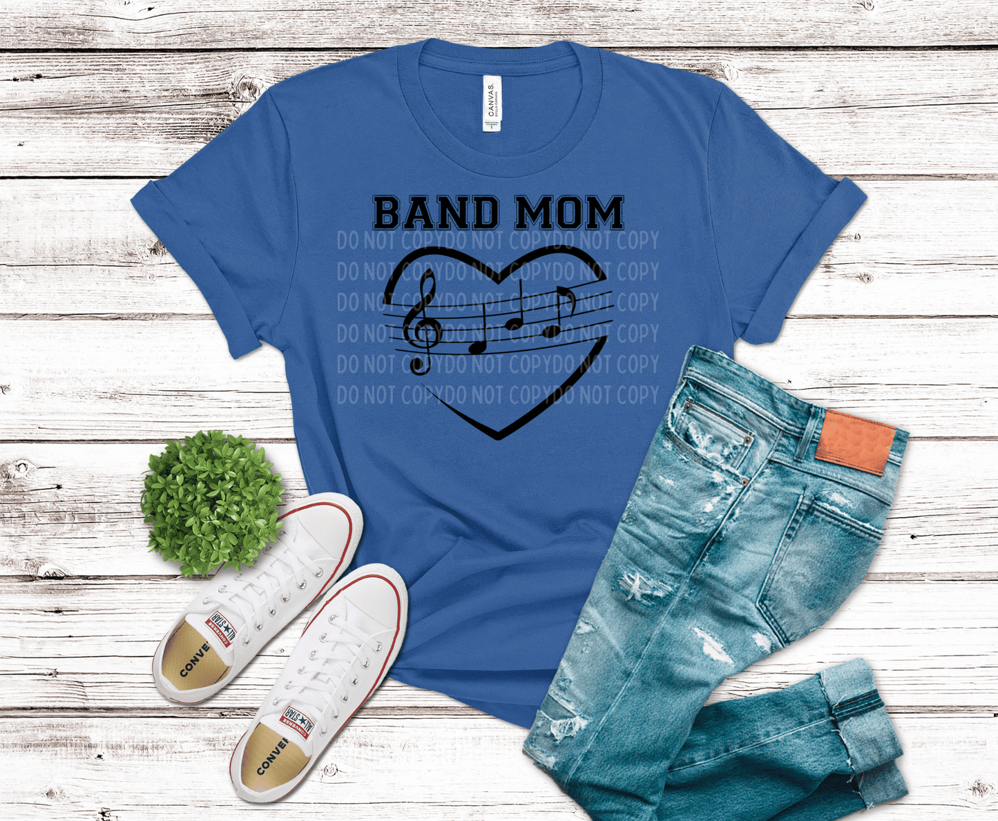 Premade DTF Transfer Gang Sheet For Graphic Tees | Marching Band Mom