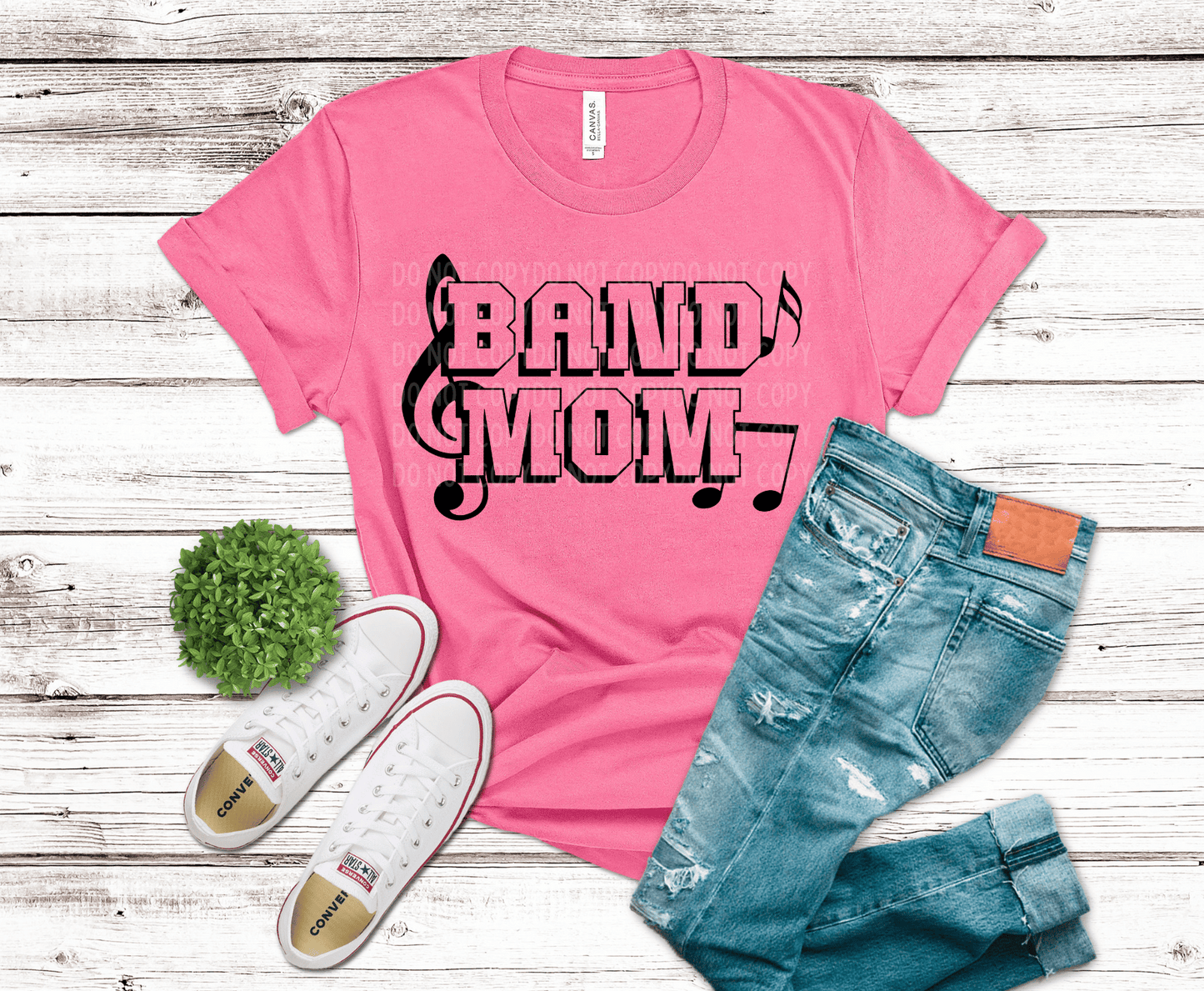 Premade DTF Transfer Gang Sheet For Graphic Tees | Marching Band Mom