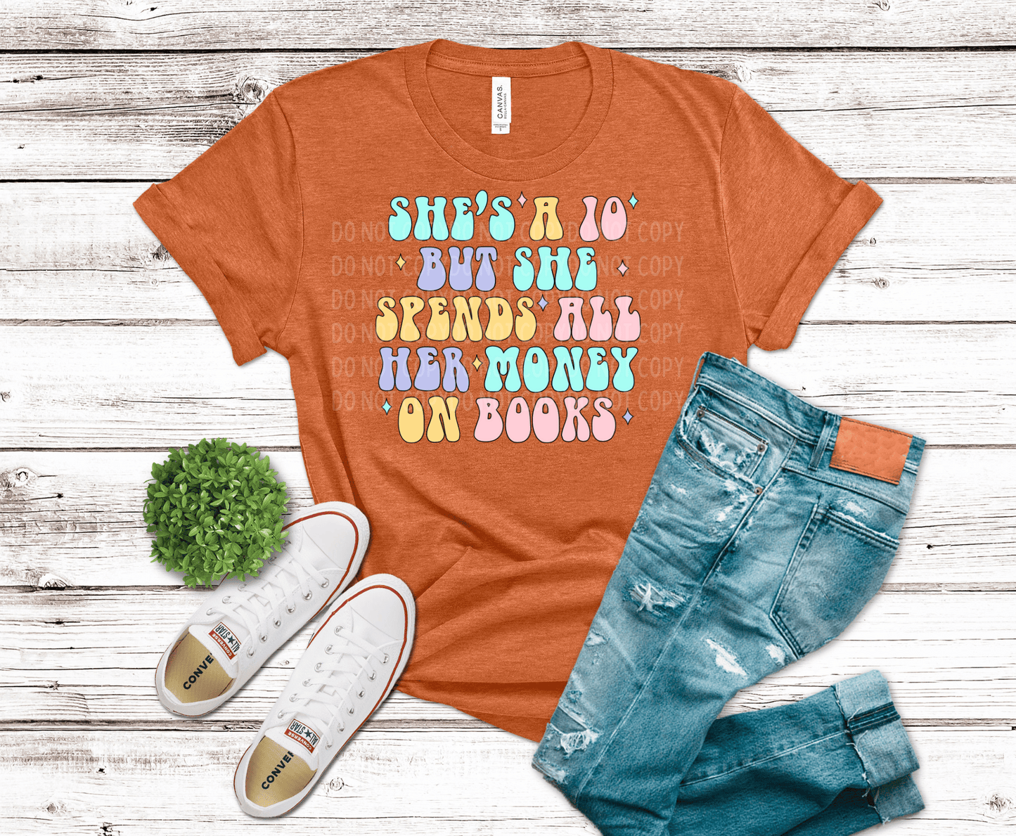Money On Books | DTF
