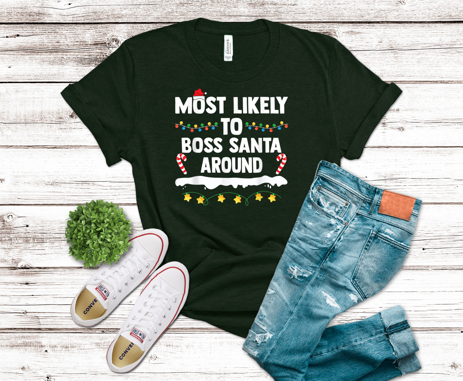 Boss Around Santa | DTF - Griffin Expressions