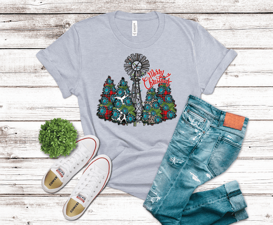 Western Christmas Tree | DTF
