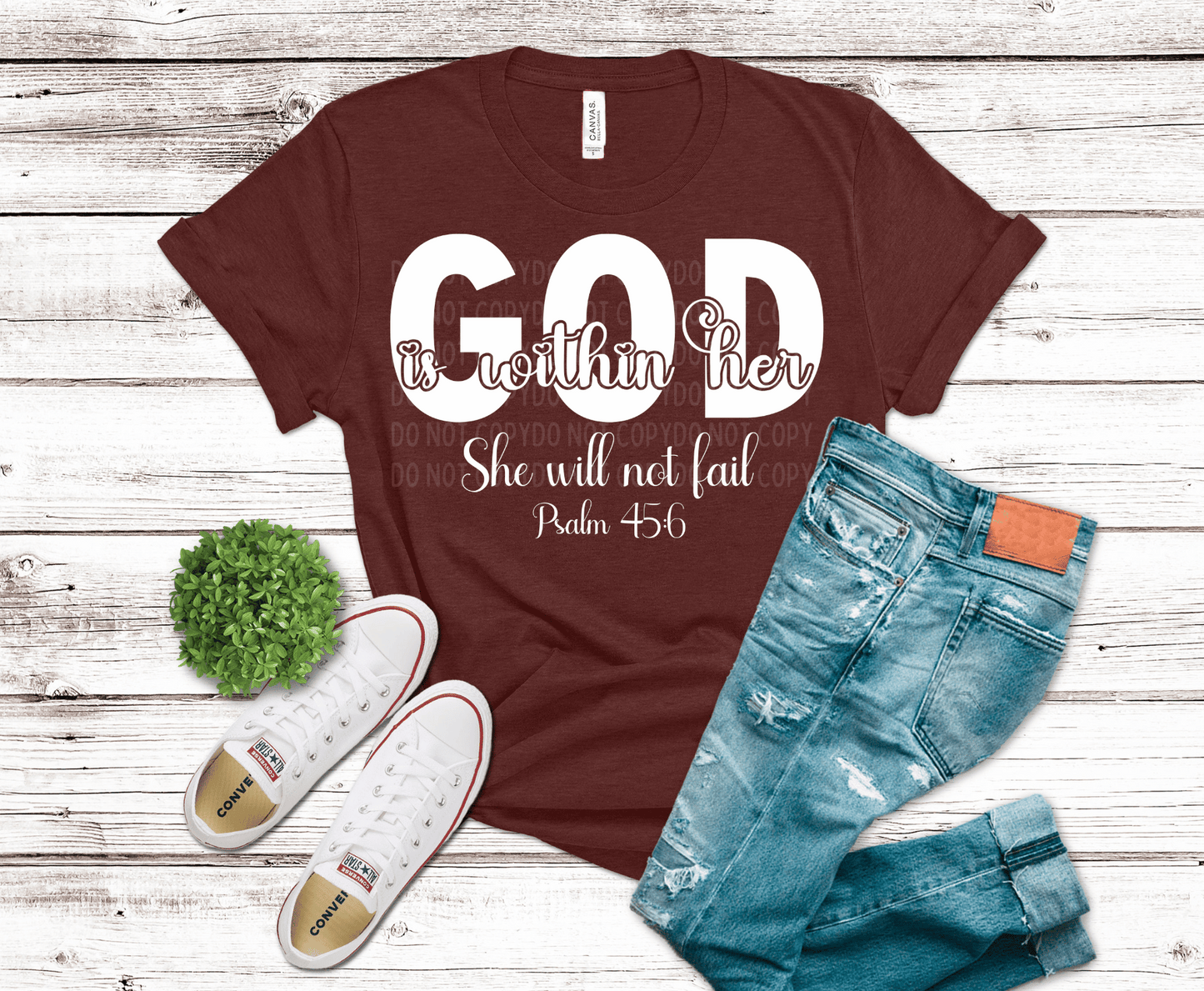 Premade DTF Transfer Gang Sheet For Graphic Tees| Believe Him