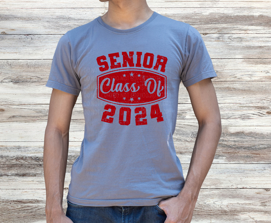 Class Of 2024 Red | DTF