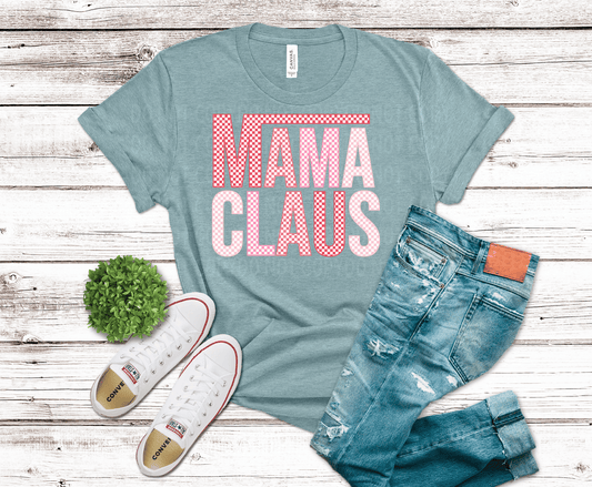 Mama Claus Checker | DTF - Griffin Expressions