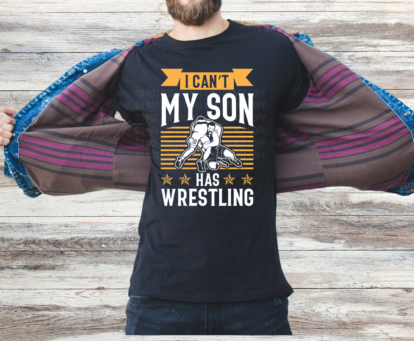 I Can't My Son Has Wrestling | DTF - Griffin Expressions