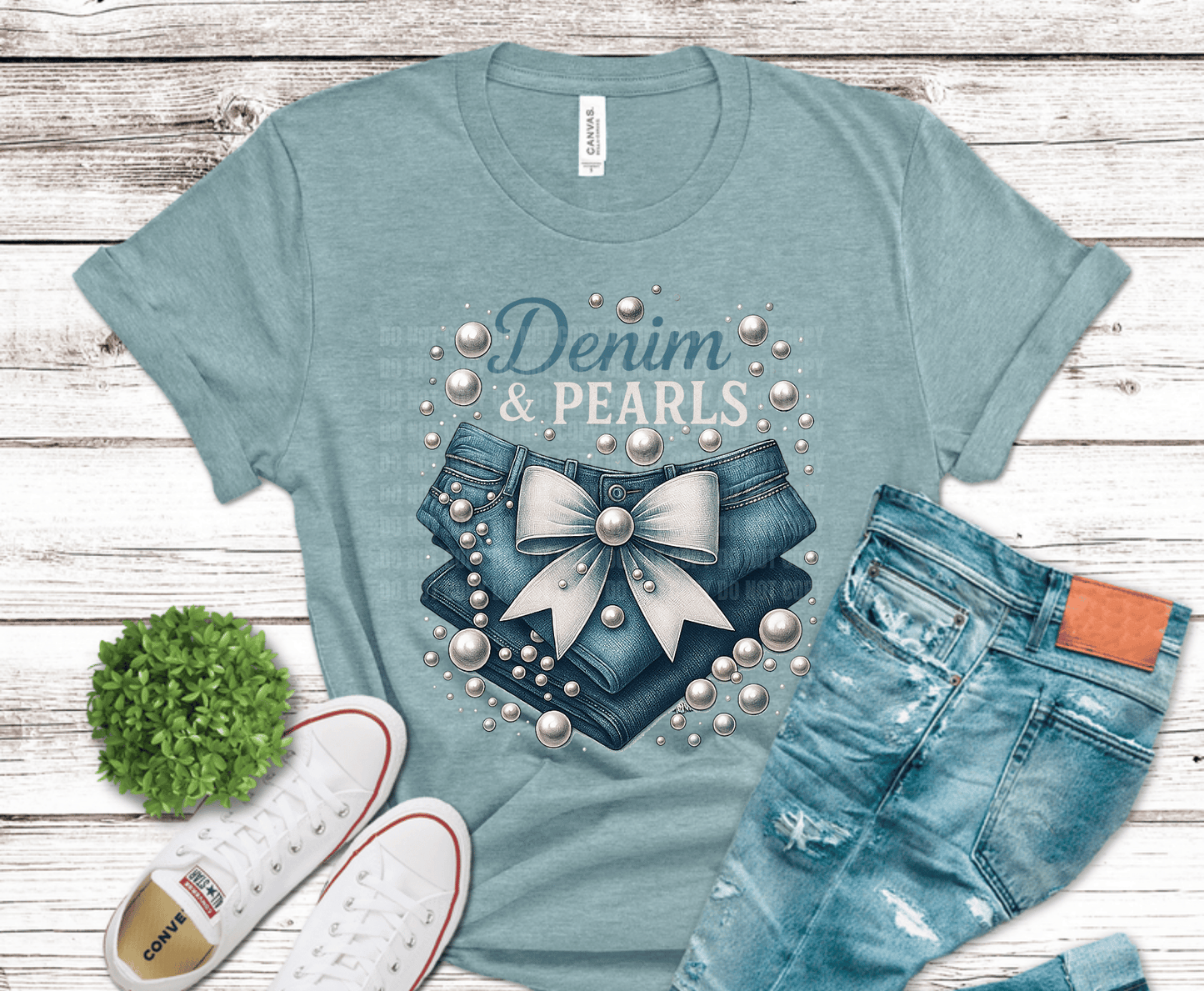 Denim and Diamonds | Premade DTF Transfer Gang Sheet For Graphic Tees