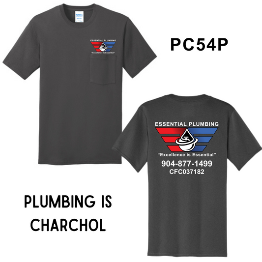 Essential Plumbing | Pocket Tee