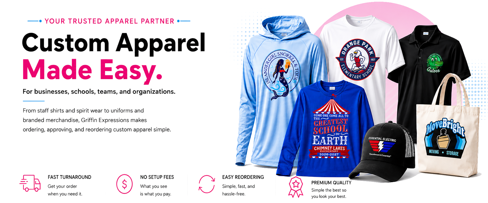 Custom Apparel Made Easy
