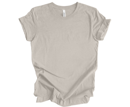 BELLA+CANVAS ® Unisex Heather CVC Short Sleeve Tee | Heather Dust