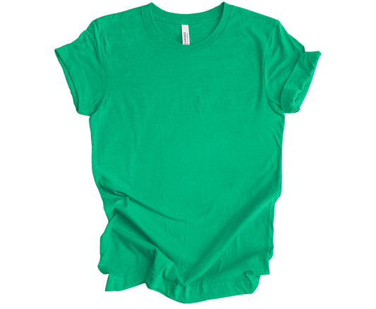 BELLA+CANVAS ® Unisex Heather CVC Short Sleeve Tee | Heather Kelly