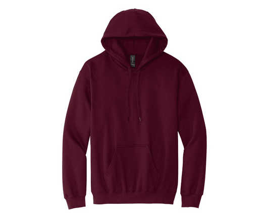 Gildan® Softstyle® Pullover Hooded Sweatshirt | Maroon
