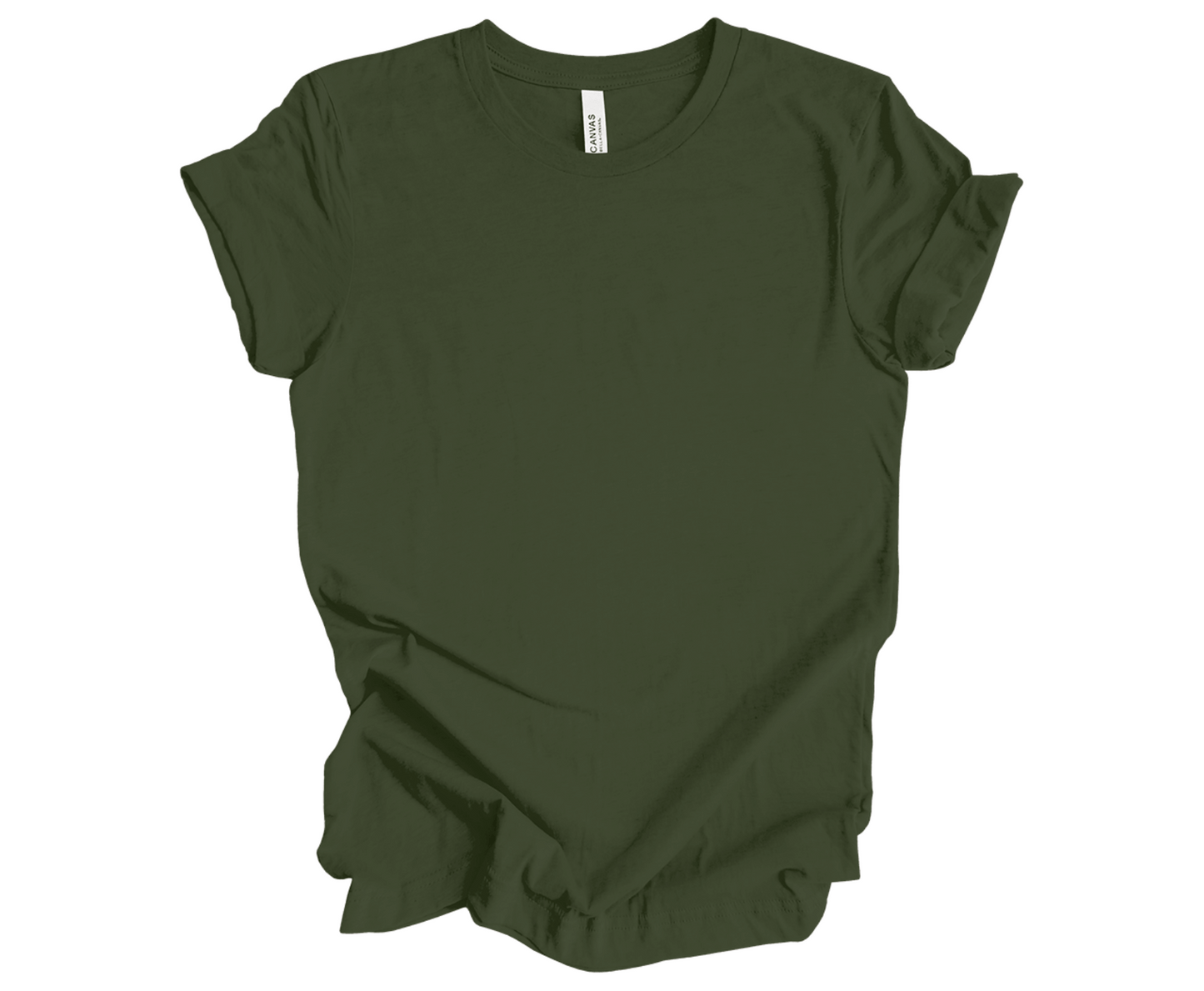 BELLA+CANVAS® Unisex Jersey Short Sleeve Tee | Military Green