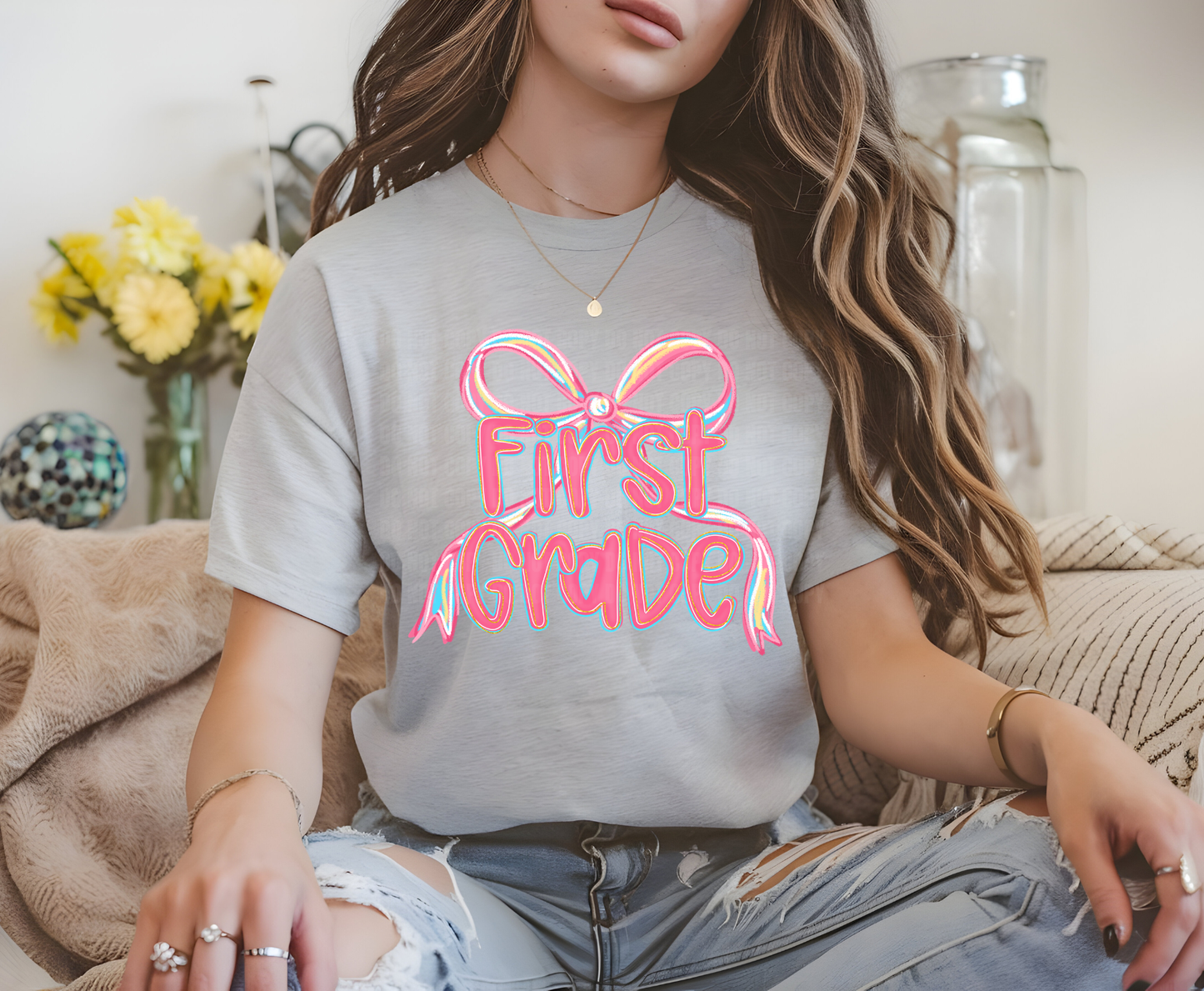 First Grade .2  | Premade DTF Transfer Gang Sheet For Graphic Tees
