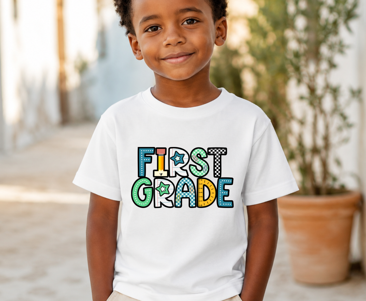 First Grade .2  | Premade DTF Transfer Gang Sheet For Graphic Tees
