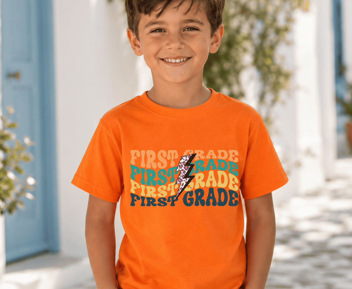 First Grade .3  | Premade DTF Transfer Gang Sheet For Graphic Tees