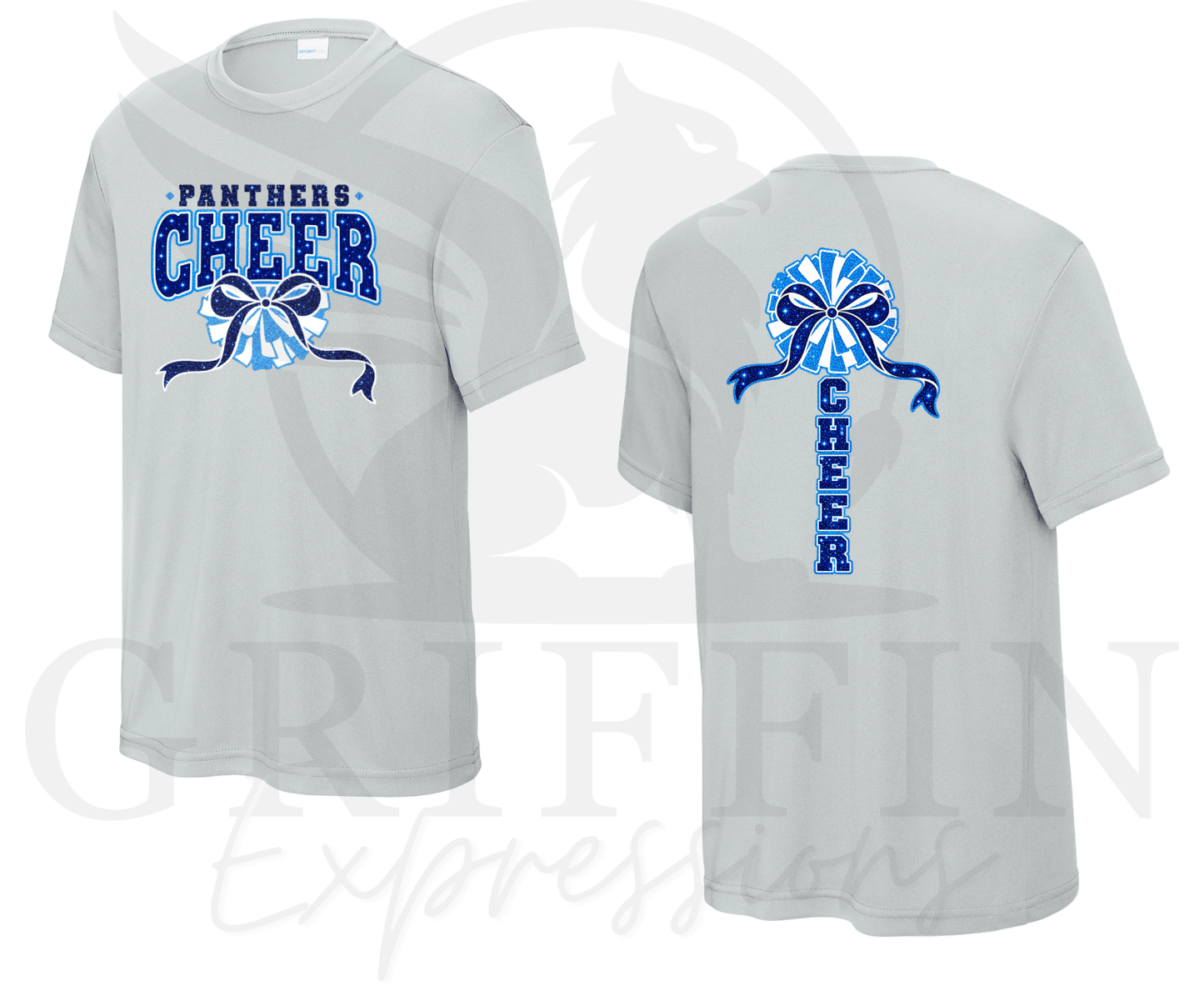 PKS - Cheer Practice Tee | Glitter Bow