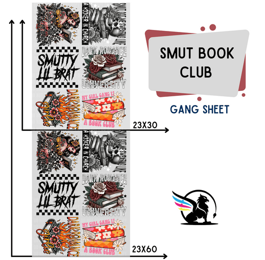 Premade Gang Sheet | Smut Book Club