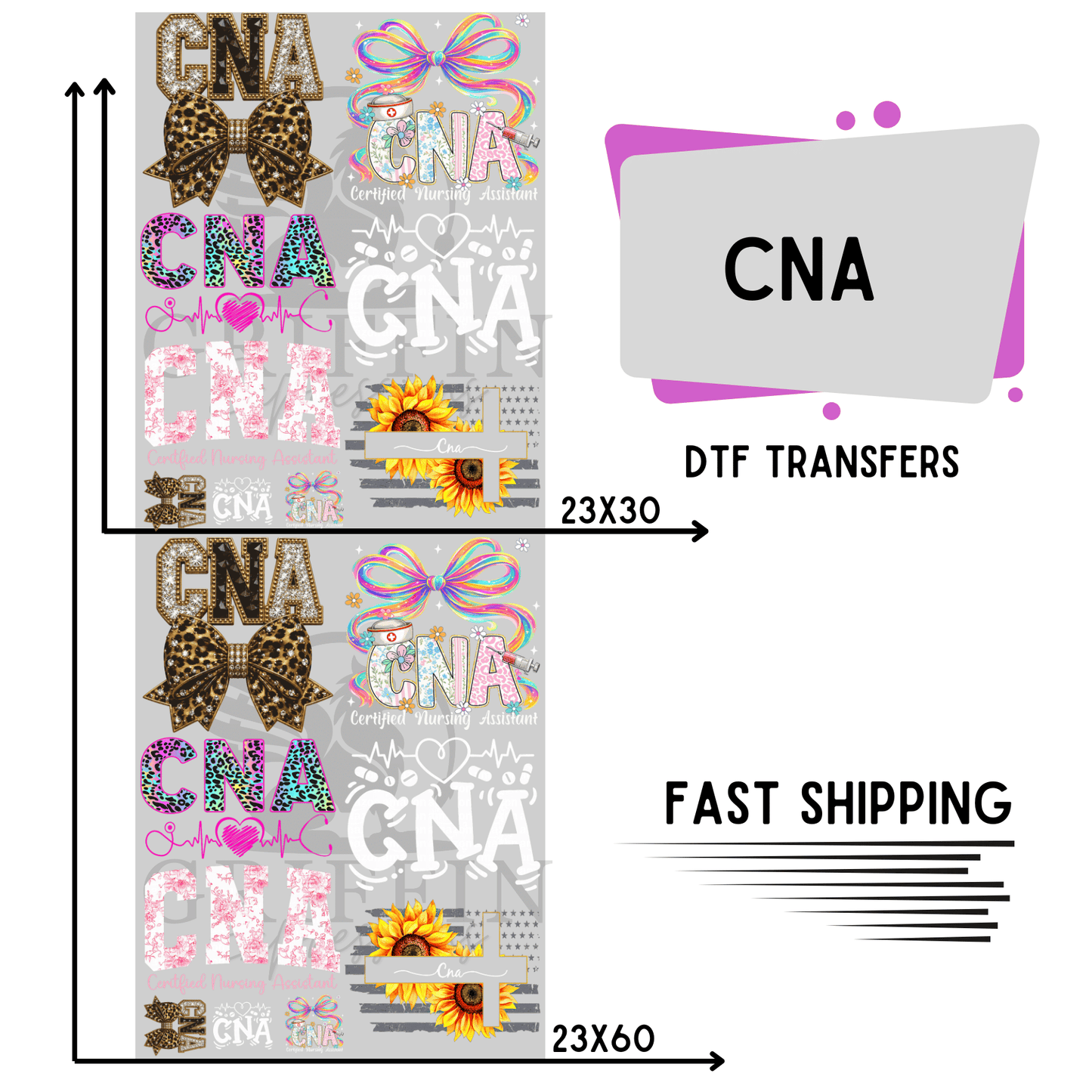 CNA | Premade DTF Transfer Gang Sheet For Graphic Tees