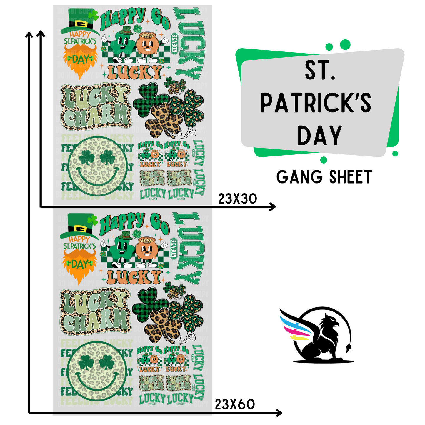 Premade Gang Sheet | St. Patrick's Day