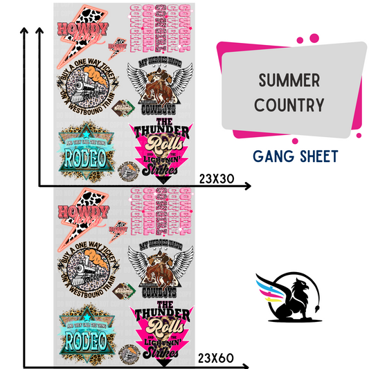 Premade Gang Sheet | Summer_Country
