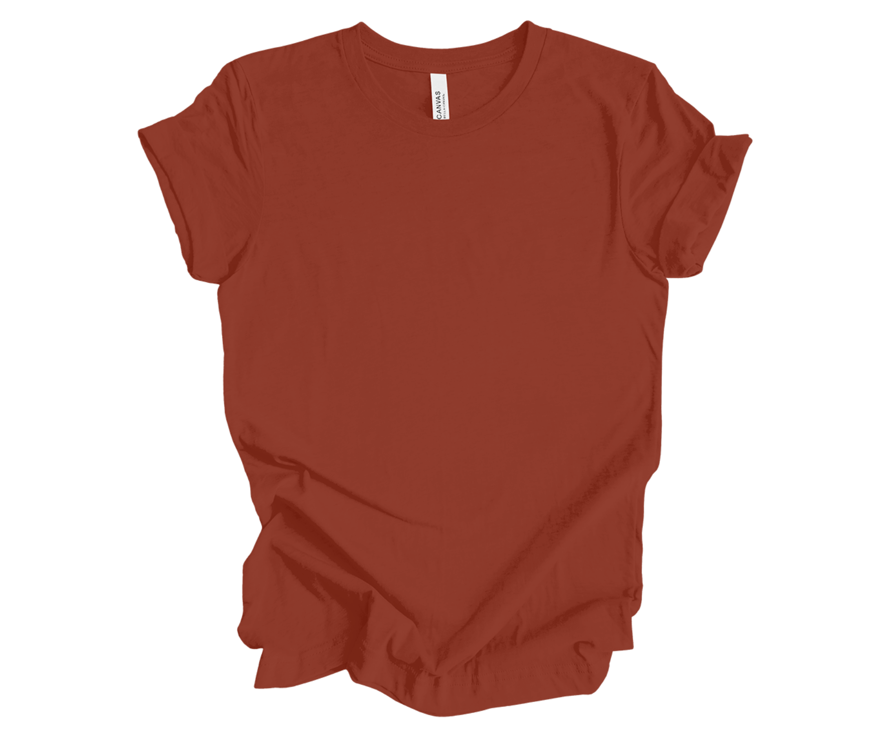 BELLA+CANVAS® Unisex Jersey Short Sleeve Tee | Rust - Griffin Expressions
