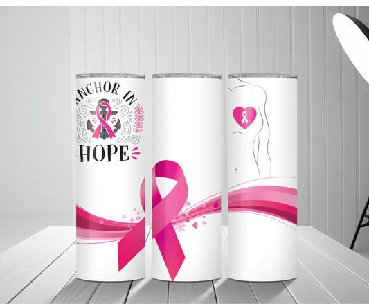 Anchor In Hope | Sublimation Tumbler Transfer