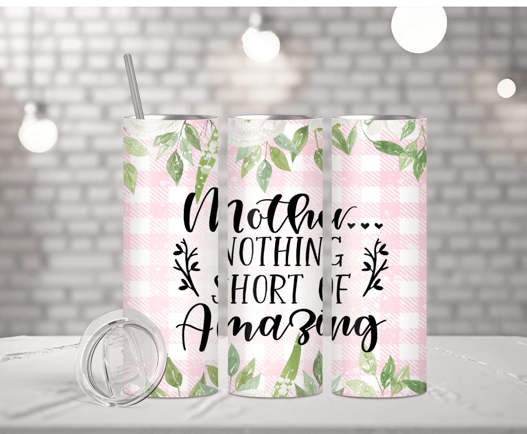 Mother's Are Amazing | Sublimation Tumbler Transfer - Griffin Expressions