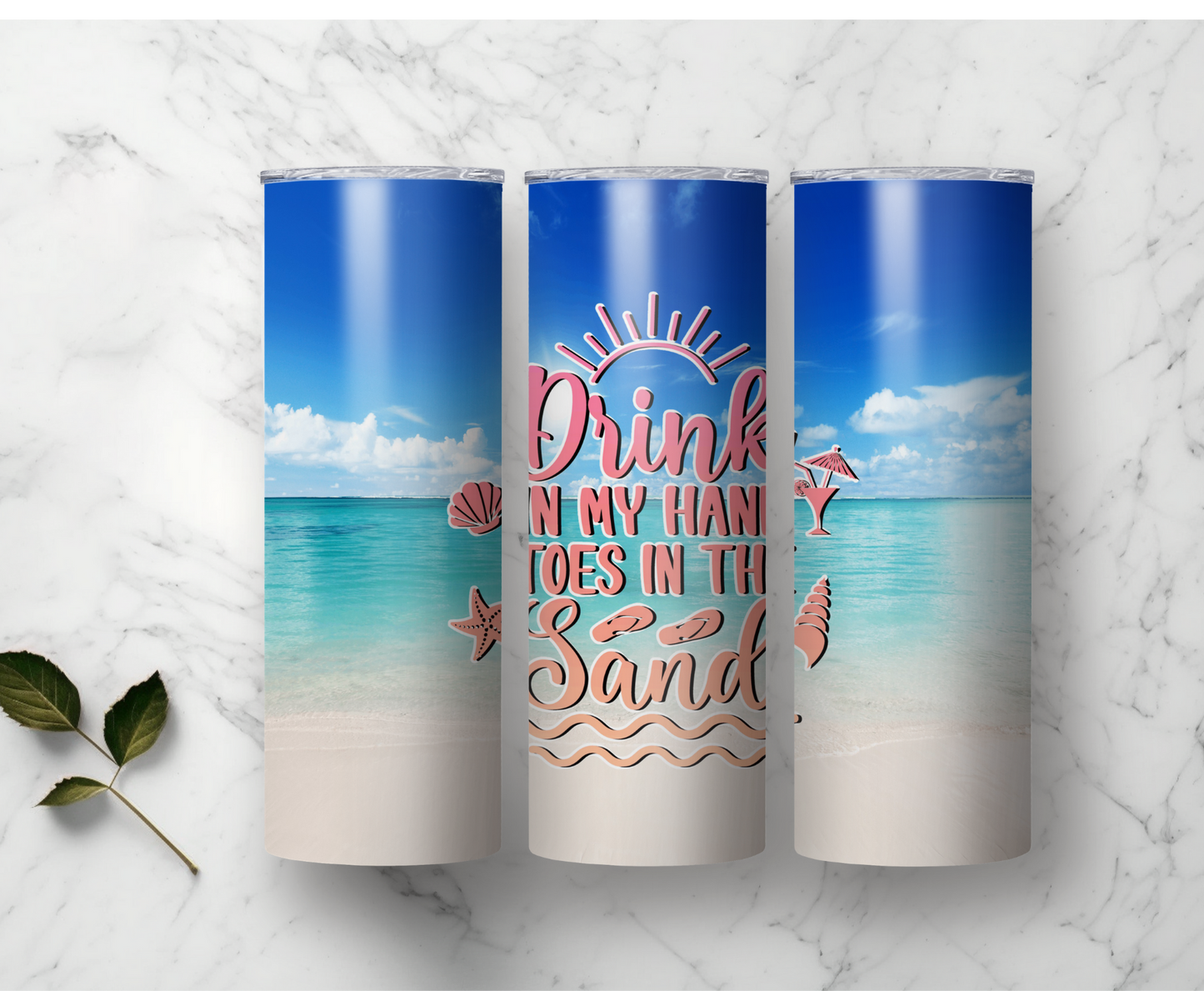 Drink In My Hand | Sublimation Tumbler Transfer