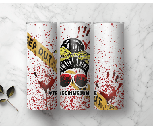 True Crime | Sublimation Tumbler Transfer