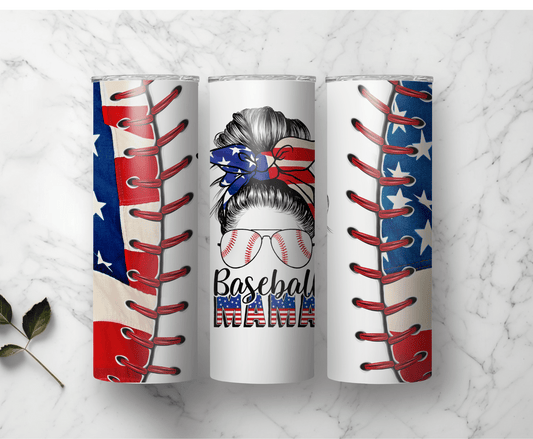 American Baseball | Sublimation Tumbler Transfer