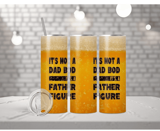 Dad Bod Beer | Sublimation Tumbler Transfer