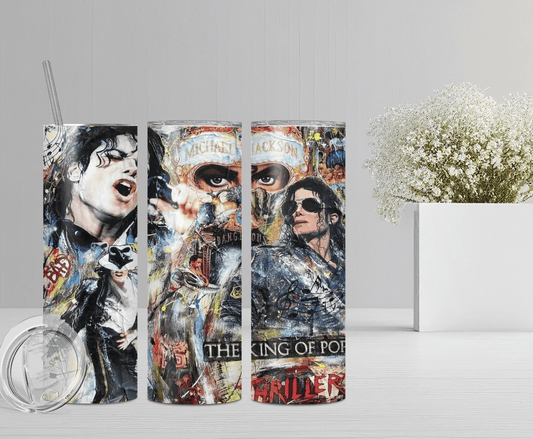 The King Of Pop | Sublimation Tumbler Transfer