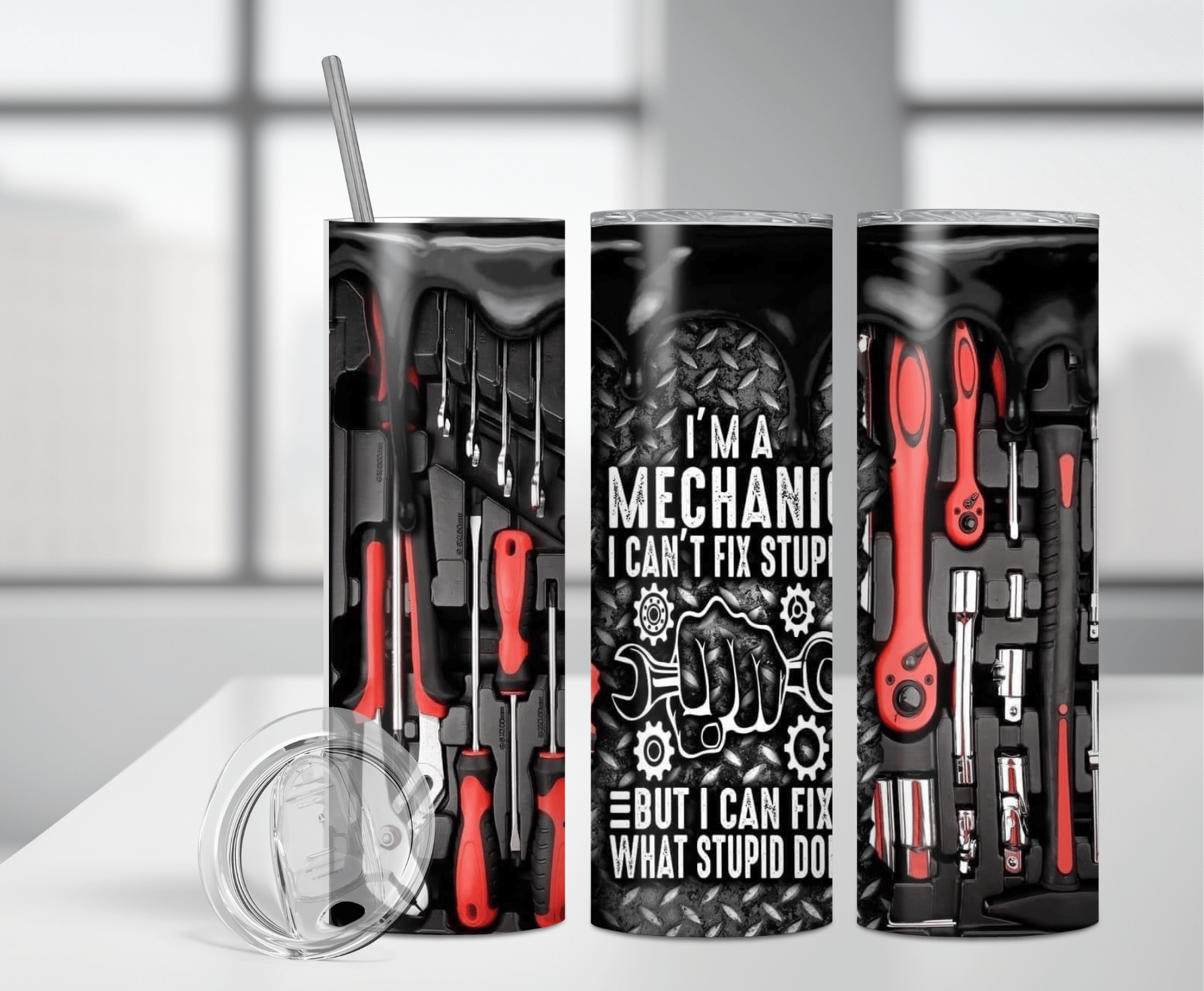 Can't Fix Stupid | Sublimation Tumbler Transfer – Griffin Expressions