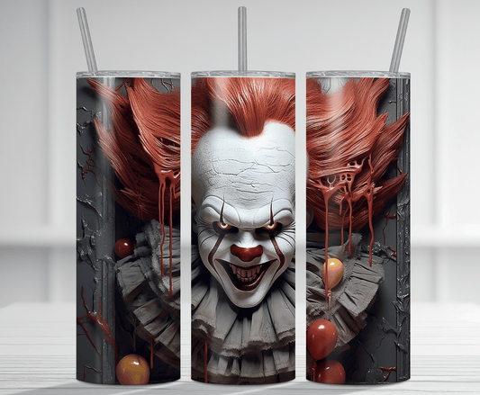 Your Favorite Clown | Sublimation Tumbler Transfer